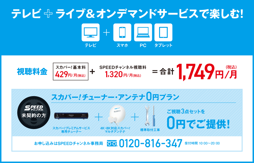 視聴料金合計1.717円/月